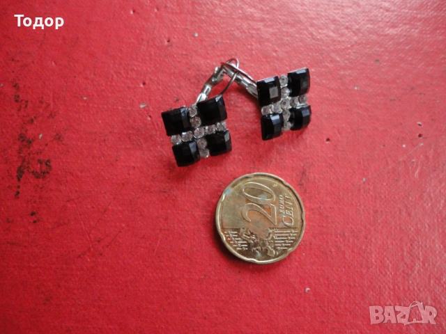 Обеци обици с камъни 7