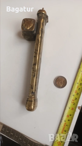 Османски бронзов девит,дивит,мастилница а, снимка 4 - Антикварни и старинни предмети - 54044025