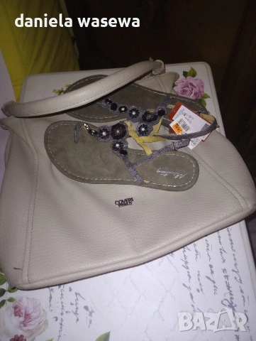 лот от чанта и сандали, снимка 2 - Сандали - 54162173