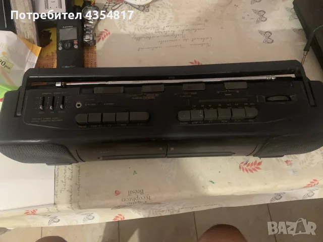 Ретро радиокасетофон Aciko ACR 30E, снимка 2 - Радиокасетофони, транзистори - 55388696