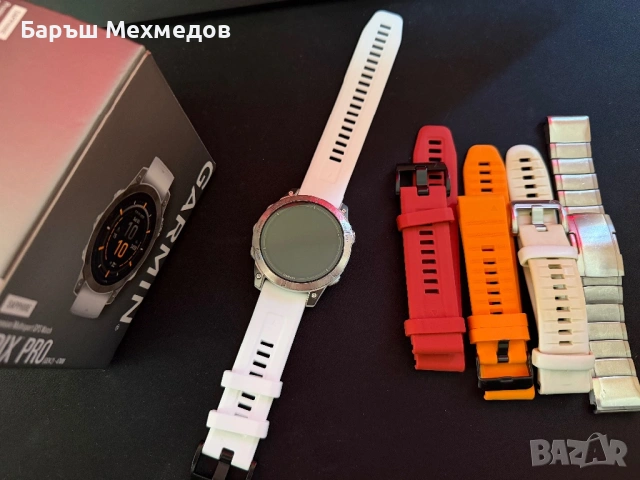 Garmin Epix Pro (gen 2) - 47mm Sapphire Titanium + 5 каишки, снимка 2 - Смарт часовници - 54583579