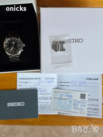 SEIKO Prospex Alpinist in ‘Summit Black’ SPB505J1, снимка 2 - Мъжки - 55403433