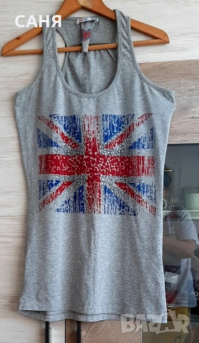 Дълъг,спортен потникDENIM и бели,памучни панталонки16€и дълъгУНИСЕКС спортен потникDENIM