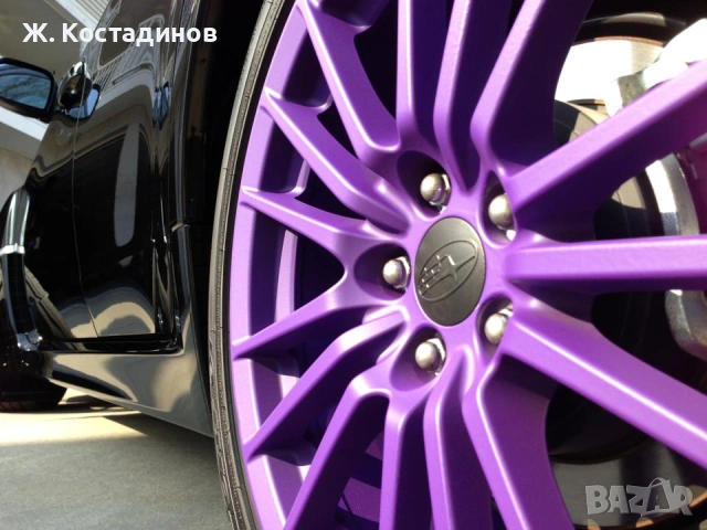 Уникална гумирана боя Plasti Dip - Пласти дип спрей и боя, снимка 10 - Аксесоари и консумативи - 54884019