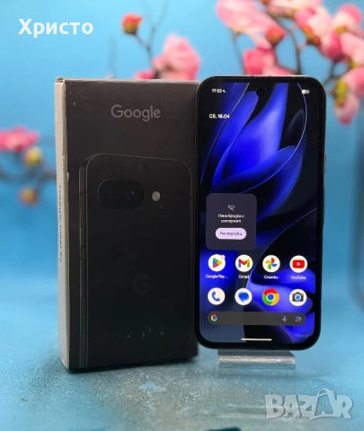 Google Pixel 9a, 128GB, 8GB RAM, 5G, Obsidian  , снимка 6 - Други - 54162956