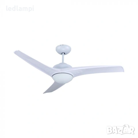 Вентилатор за таван 35W с лампа 15W 3перки 132cm