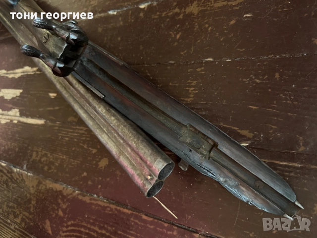 ДВЕ ДИМЯЩИ ДУЛА - ЛОВНА ПУШКА 1850 г., снимка 16 - Ловно оръжие - 54139869