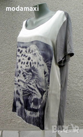 3XL-Нова туника Giada с удължен гръб , снимка 6 - Туники - 55269054