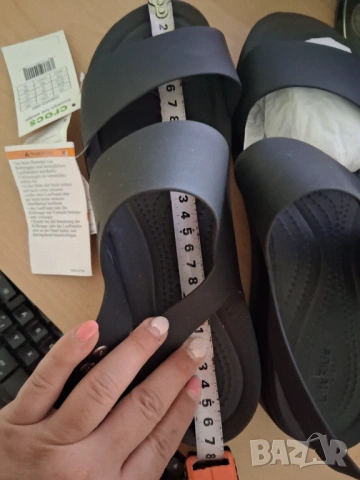 н.42-43 Crocs Brooklyn Low Wedge, снимка 14 - Сандали - 53743591