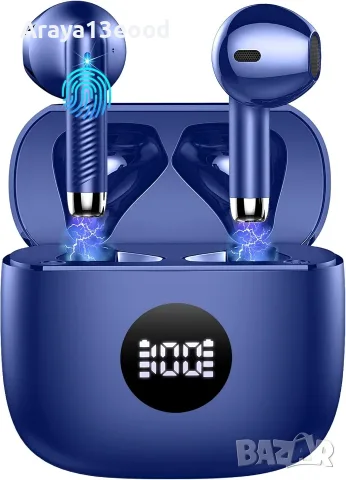 Безжични Bluetooth Слушалки J53 – ENC Шумопотискане, Hi-Fi Стерео, До 40 Часа,IP7 Водоустойчивост