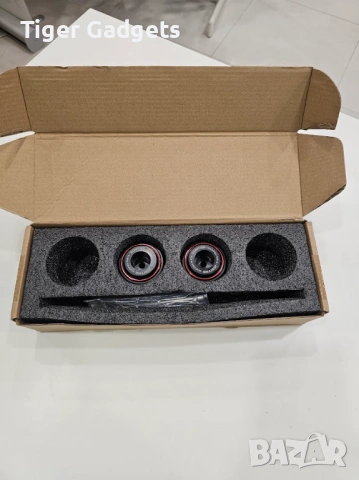 Преден предпазител за ос (axle sliders) ZONTES 368G/350/310 CNC алуминий червен комплект, снимка 6 - Аксесоари и консумативи - 54219318