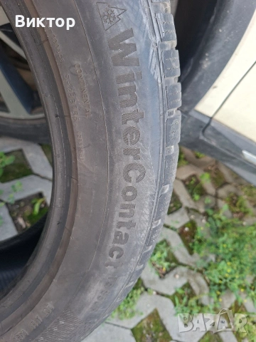 Зимни гуми 225 55 19 Continental - 4 бр, снимка 2 - Гуми и джанти - 54774800