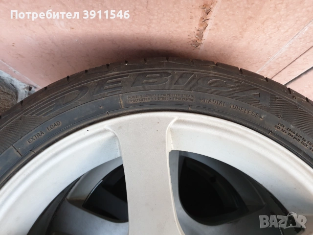 Джанти 17 цола 5Х110, снимка 11 - Гуми и джанти - 54222045