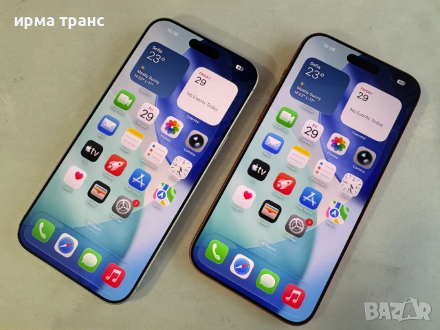 iPhone 17 Pro Max 256gb.1 година гаранция, снимка 2 - Apple iPhone - 54712900