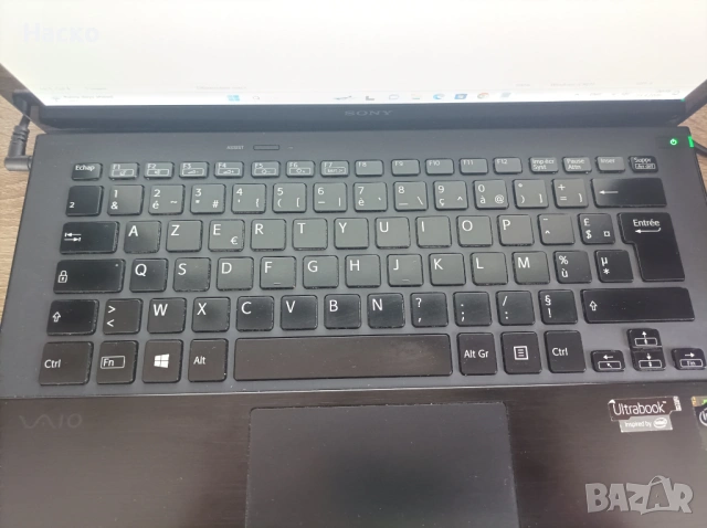 Лаптоп Sony Vaio SVP132A1CM,Intel i7-4500U, 8Gb ram,128Gb ssd, windows 11 pro, снимка 5 - Лаптопи за дома - 54568739