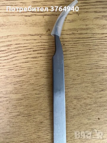 Швейцарска извита часовникарска пинсета Favorite No. 7 Swiss Made (чисто нова), снимка 2 - Антикварни и старинни предмети - 55427565