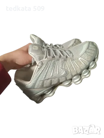 Обувки Nike Shox Metallic Silver