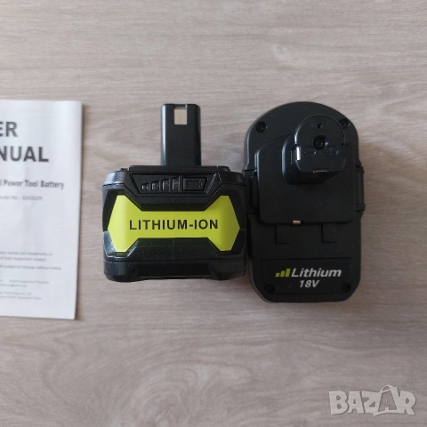 НОВ Комплект 2бр. Мощни Батерии 18V 5.5Ah Li-Ion за Ryobi ONE+ (Замества P108), снимка 5 - Други инструменти - 55278263
