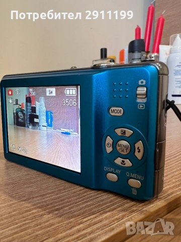 Фотоапарат Panasonic 12 Mp с подаръци, снимка 6 - Фотоапарати - 54657557