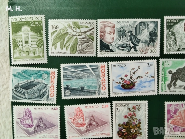 Монако 1987, снимка 3 - Филателия - 54842738