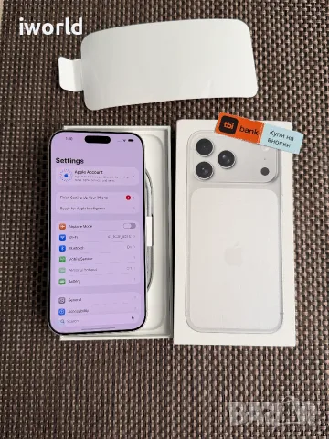 НОВ❗️iPhone 17 Pro Max ⚠️Лизинг от 42€/мес ⚠️Silver ❗️ГАРАНЦИЯ 256Gb⚠️, снимка 11 - Apple iPhone - 55574125
