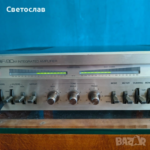 ITT HiFi 80 41 INTEGRATED AMPLIFIER , снимка 5 - Ресийвъри, усилватели, смесителни пултове - 55282278
