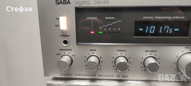 SABA RS960, снимка 7 - Ресийвъри, усилватели, смесителни пултове - 54601231
