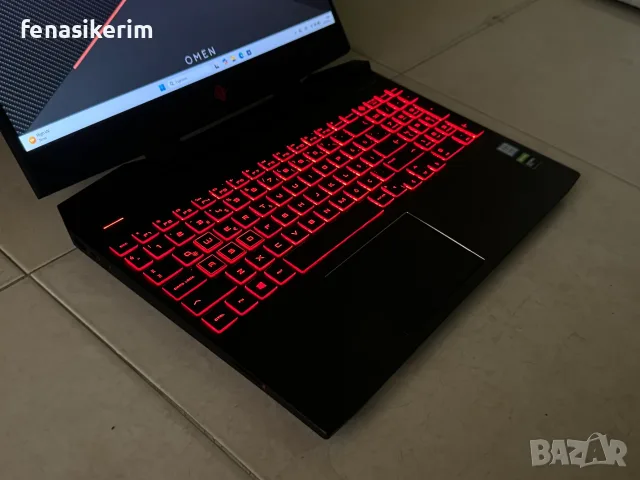 15.6' Full HD Core i7-9750H HP Omen 16GB DDR4/256GB NVMe/Подсветка/Nvidia GTX 1660 Ti 6GB DDR6, снимка 6 - Лаптопи за игри - 55539746