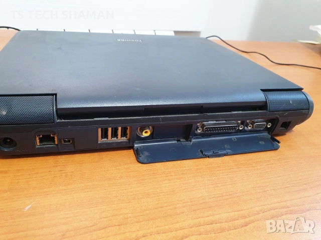 ⭐Продавам рядък марков ретро лаптоп TOSHIBA S2410 с Флопи и DVD⭐, снимка 7 - Антикварни и старинни предмети - 54012058