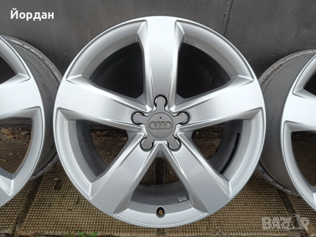 	ОРИГИНАЛНИ алуминиеви джанти 18 ' цола 5х112 Ауди / AUDI 5x112 66,6, снимка 9 - Гуми и джанти - 55102717
