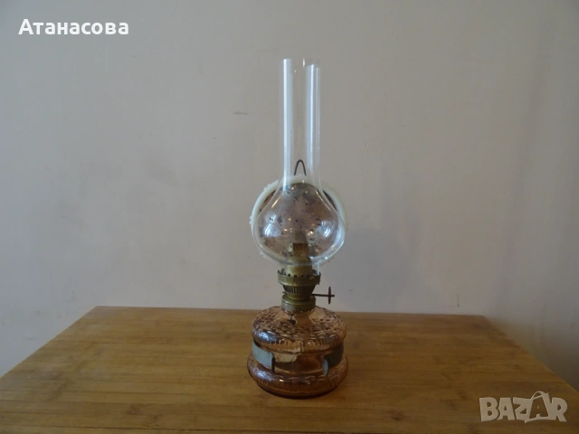 Газена газова лампа 1960 г, снимка 2 - Антикварни и старинни предмети - 54395167