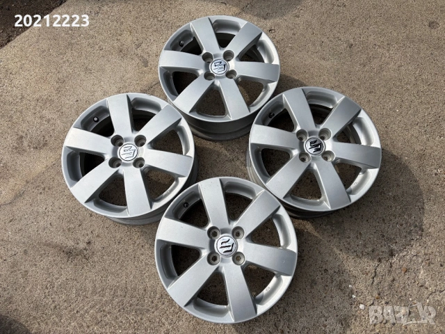 4 броя алуминиеви джанти за Suzuki Swift 15, снимка 3 - Гуми и джанти - 54413705