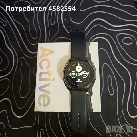 Samsung Galaxy Watch Active (Black) – Пълен комплект, с кутия!