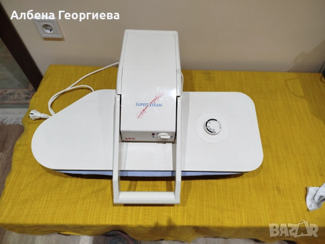 Парна преса за гладене AEG SUPER STEAM - 2200 W , снимка 15 - Шевни машини - 54594989