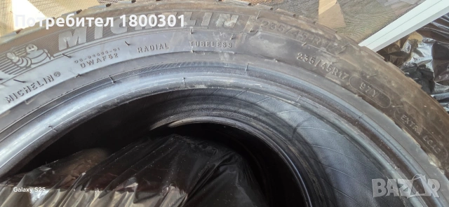 4броя Нови Всесезонни гуми Michelin Crossclimate 2 XL 235/45/17, снимка 5 - Гуми и джанти - 55080180