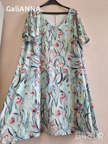 СТРАХОТНА СВЕЖА РОКЛЯ/ТУНИКА 3XL-4XL