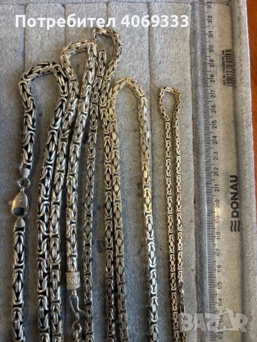 Сребърни ланци проба 925, снимка 16 - Колиета, медальони, синджири - 54172987