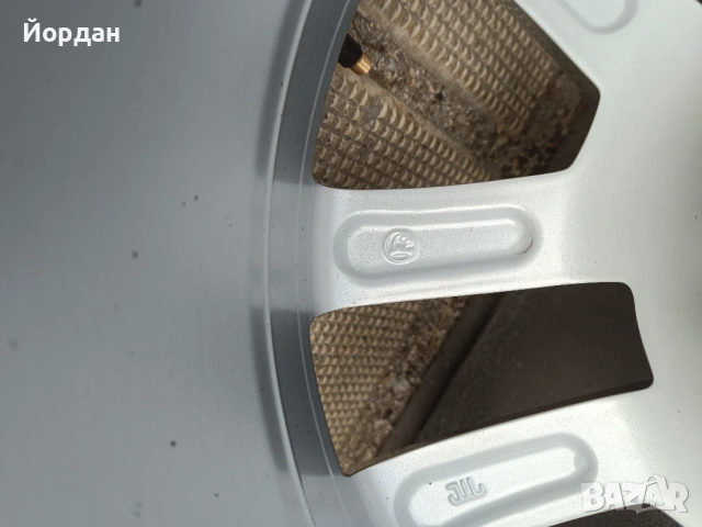 ОРИГИНАЛНИ джанти 17 ' цола 5x112 SKODA / Шкода ЕТ45 7J 57,1, снимка 13 - Гуми и джанти - 54568946