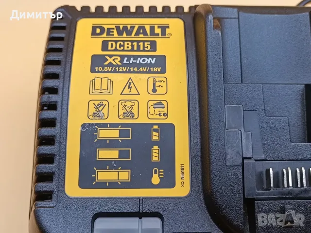 DeWALT DCB115 зарядно 10.8 - 18V, снимка 3 - Винтоверти - 52160516