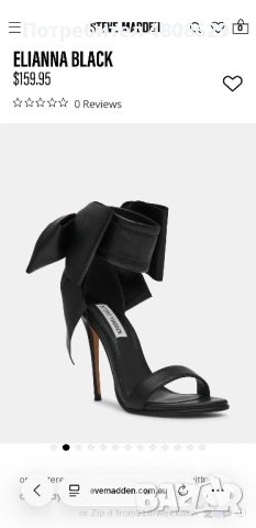 Токчета Steve Madden Elianna, снимка 3 - Дамски обувки на ток - 54399241