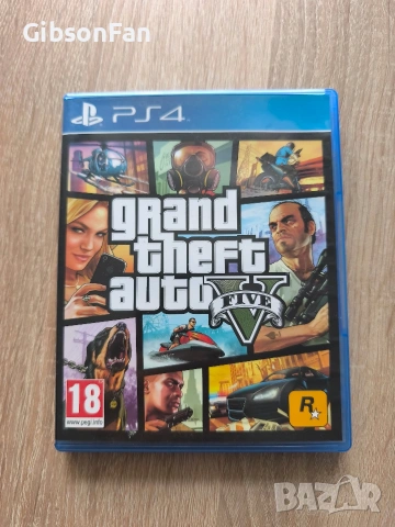 GTA V за playstation 4
