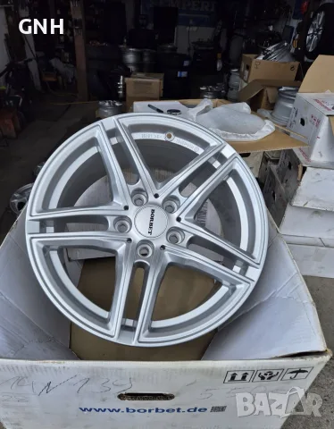 Джанти Borbet 17 цола , 5х120 , 8j , et30 Bmw Mini Opel  Vw T5 T6