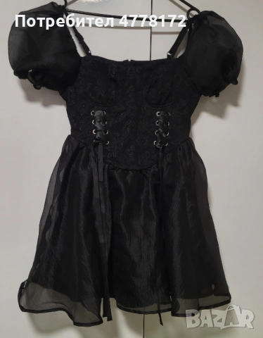 Секси черна рокля, снимка 2 - Рокли - 53984413