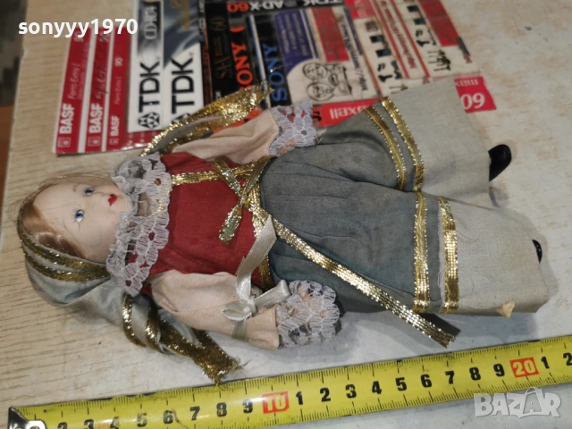 ПОРЦЕЛАНОВА КУКЛА ОТ ИТАЛИЯ 1604260807LCHERY1, снимка 5 - Колекции - 54211093