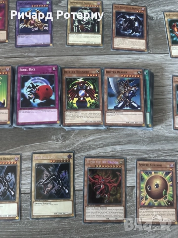 Yu-Gi-Oh! Lot – 230 карти + оригинална кутия | Konami