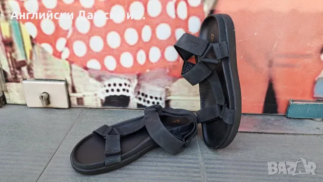 Английски сандали естествена кожа-Clarks