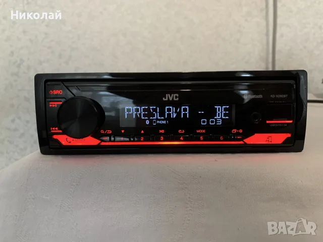 Авто радио JVC Bluetooth, снимка 2 - Аксесоари и консумативи - 55545994