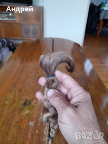 Стара естествена коса #19, снимка 3 - Други ценни предмети - 54174479