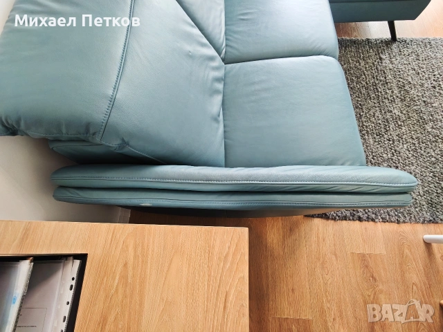 Диван, естествена кожа, снимка 6 - Дивани и мека мебел - 54458222