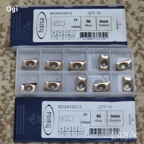 Твърдосплавни пластини APKT 1304PD SR. 